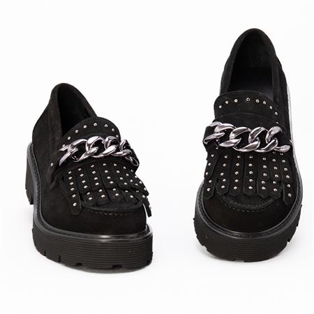 Gusse Gelbero Kadın Hakiki Süet Deri Loafer Ayakkabı 5680-2