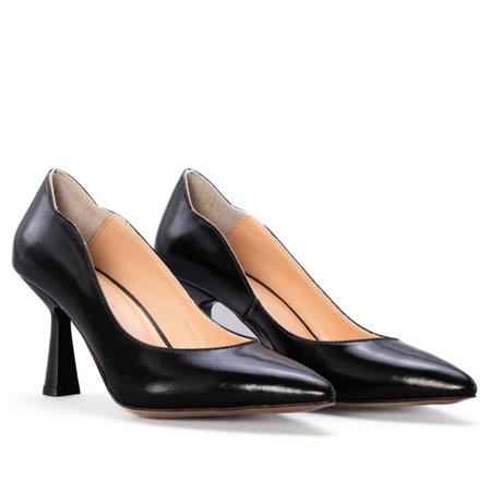 Gusse Gema Kadın Hakiki Rugan Deri Stiletto K1605