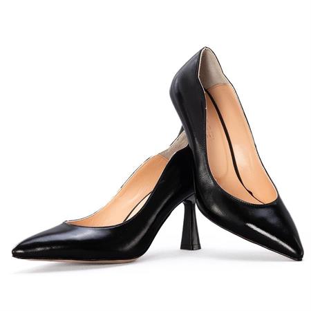 Gusse Gema Kadın Hakiki Rugan Deri Stiletto K1605