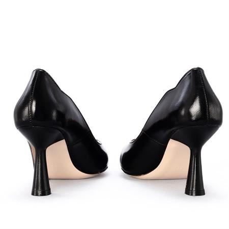 Gusse Gema Kadın Hakiki Rugan Deri Stiletto K1605