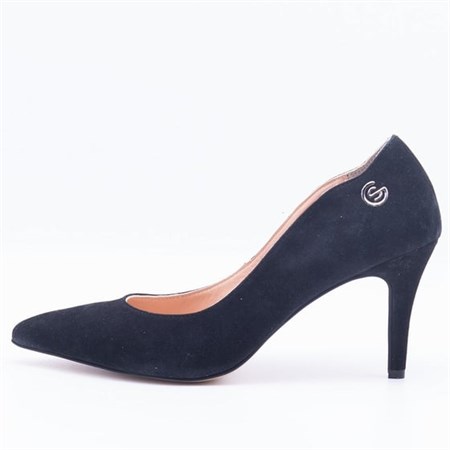 Gusse Gema Kadın Hakiki Süet Deri Stiletto Ayakkabı-K1605-2