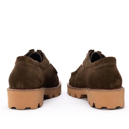 Gusse Greyson Kadın Hakıkı Süet Deri Ayakkabı 141210-2