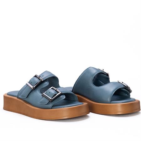 Gusse Gwen Hakiki Deri Terlik 5009