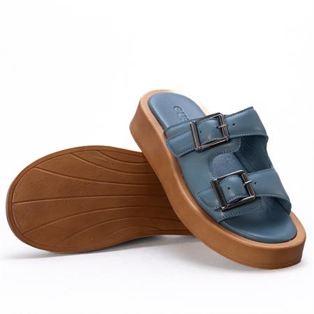 Gusse Gwen Hakiki Deri Terlik 5009