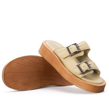 Gusse Gwen Hakiki Deri Terlik 5009