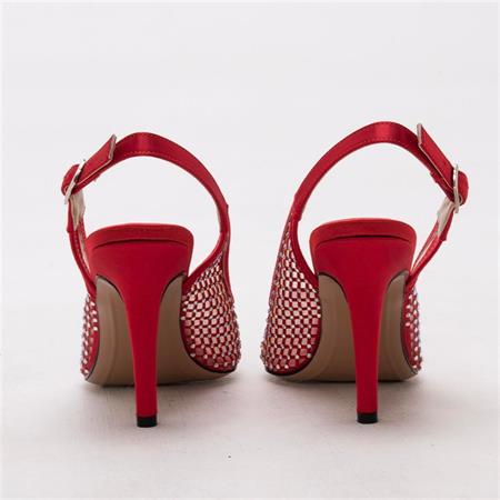 GUSSE JADIRA KADIN SATEN ABIYE STILETTO 2093