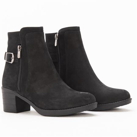 Gusse Jean Kadın Hakıkı Nubuk Derı Bot 8552-1