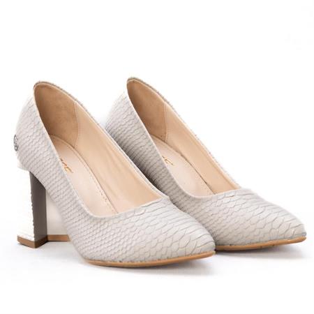 Gusse Jule Kadın Kroko Stiletto Ayakkabı 158