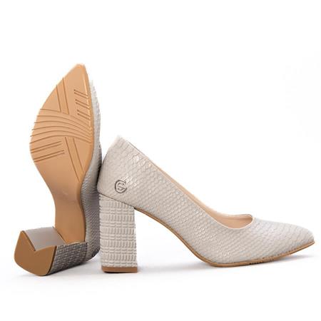 Gusse Jule Kadın Kroko Stiletto Ayakkabı 158