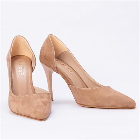 Gusse Kaisha Kadın Nubuk Stiletto 1700-1