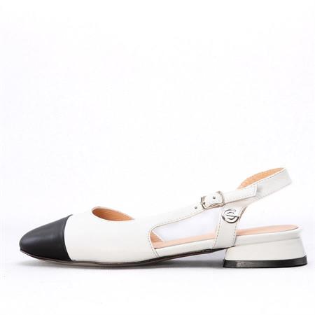 Gusse Karlima Kadın Hakiki Deri Günlük Babet K1587