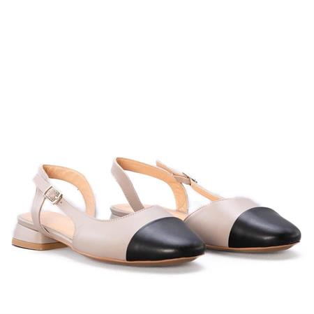 Gusse Karlima Kadın Hakiki Deri Günlük Babet K1587