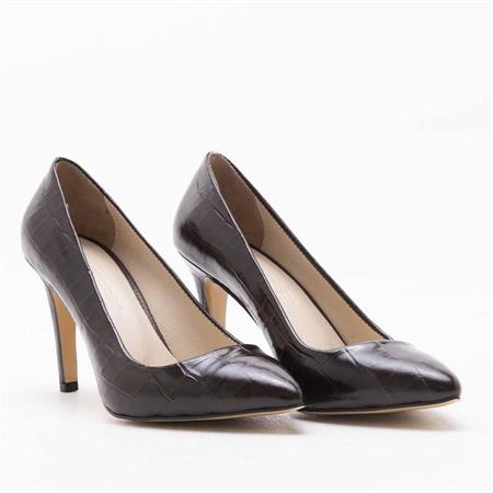 GUSSE KATY KADIN KROKO STILETTO AYAKKABI K140