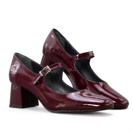 Gusse Kleopatra Kadın Hakiki Rugan Deri Stiletto 7220