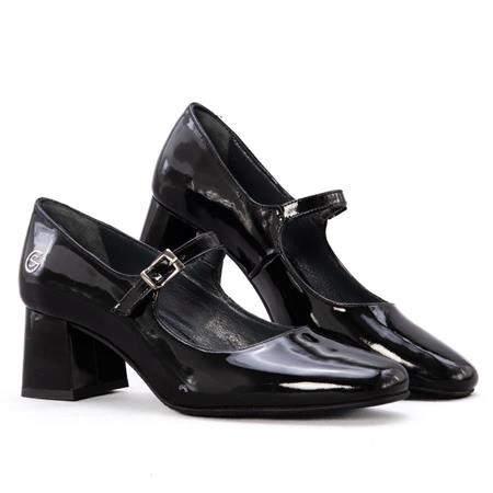 Gusse Kleopatra Kadın Hakiki Rugan Deri Stiletto 7220