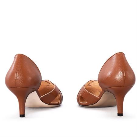 Gusse Lıdıa Kadın Hakiki Deri Stiletto Ayakkabı K152