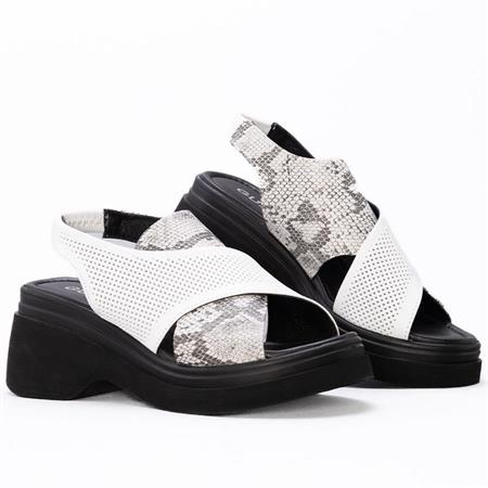 Gusse Lidya Kadın Hakiki Deri Sandalet 64001