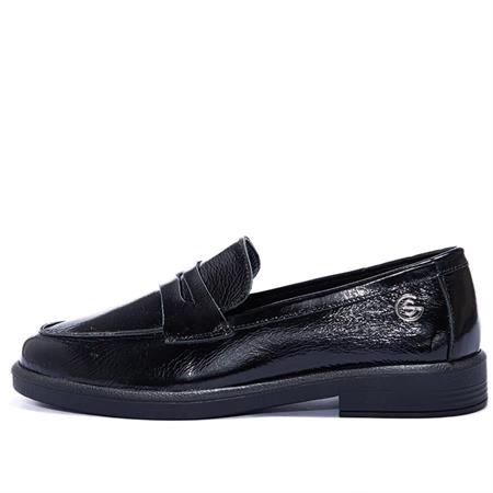 Gusse Loren Kadın Hakiki Rugan Deri Loafer Ayakkabı 2121L