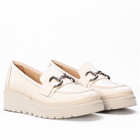 Gusse Luisa Kadın Hakiki Rugan Deri Loafer Ayakkabı 3538