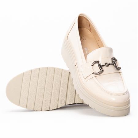 Gusse Luisa Kadın Hakiki Rugan Deri Loafer Ayakkabı 3538