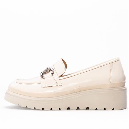 Gusse Luisa Kadın Hakiki Rugan Deri Loafer Ayakkabı 3538