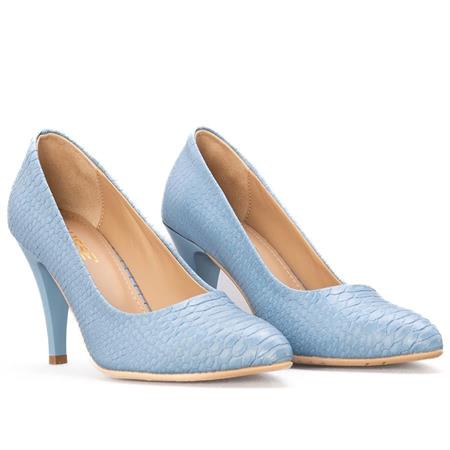 Gusse Luna Kadın Kroko Baskı Stiletto Ayakkabı 159