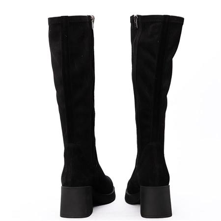 Gusse Lupita Hakiki Süet Deri Çizme 24403-2