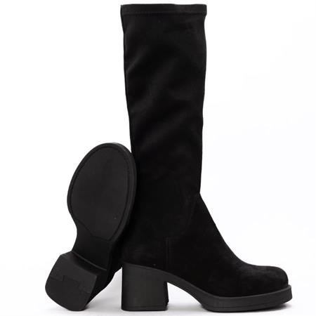 Gusse Lupita Hakiki Süet Deri Çizme 24403-2