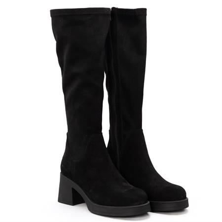 Gusse Lupita Hakiki Süet Deri Çizme 24403-2