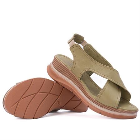 Gusse Mabel Kadın Hakiki Deri Sandalet 2562