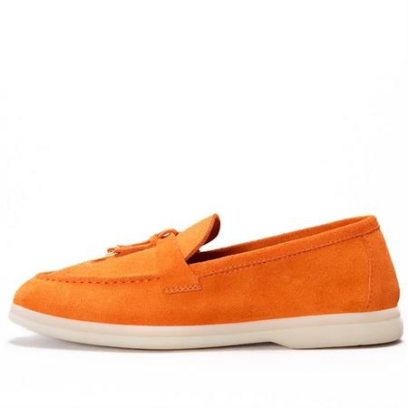 Gusse Maggie Kadın Hakiki Süet Deri Babet 3012