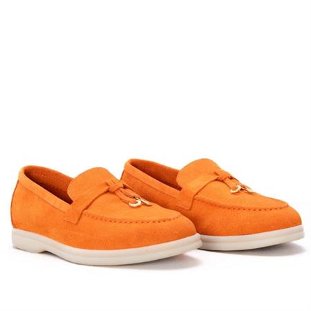 Gusse Maggie Kadın Hakiki Süet Deri Babet 3012