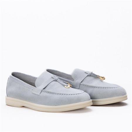 Gusse Maggie Kadın Hakiki Süet Deri Babet 3012