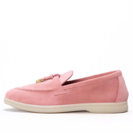 Gusse Maggie Kadın Hakiki Süet Deri Babet 3012