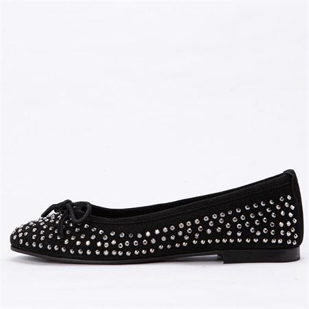 Gusse Mahsunta Kadın Hakiki Süet Deri Babet 15124-2