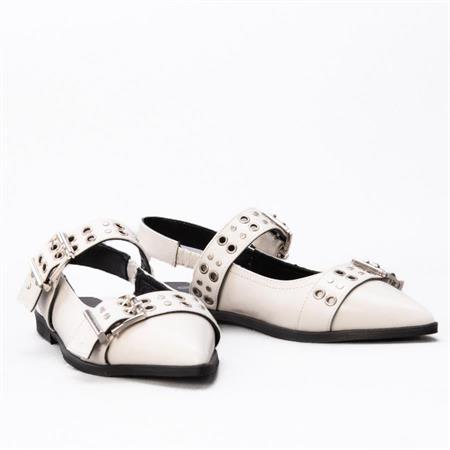 Gusse Margot Kadın Hakiki Rugan Deri Babet K151299-3