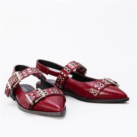 Gusse Margot Kadın Hakiki Rugan Deri Babet K151299-3