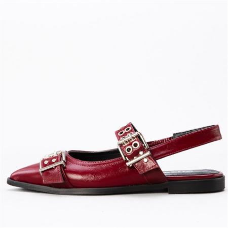 Gusse Margot Kadın Hakiki Rugan Deri Babet K151299-3