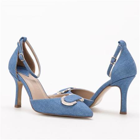 GUSSE MARIAN KADIN TAŞLI ABİYE STILETTO AYAKKABI