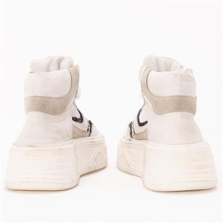 Gusse Martina Kadın Hakiki Deri Mid Vintage Sneaker Bot 8601