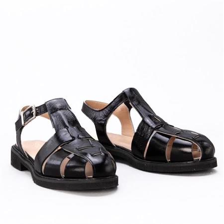 Gusse Merlotte Kadın Hakiki Rugan Deri Babet K151116-3