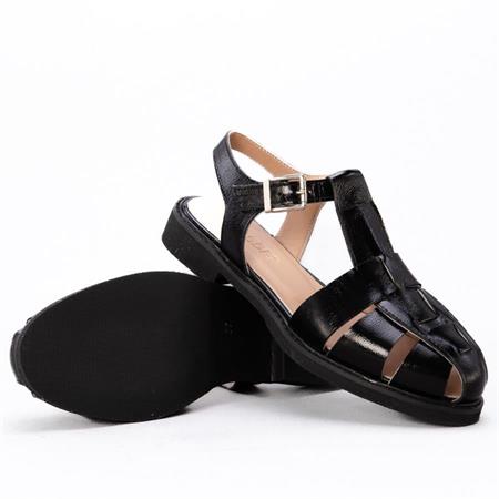 Gusse Merlotte Kadın Hakiki Rugan Deri Babet K151116-3