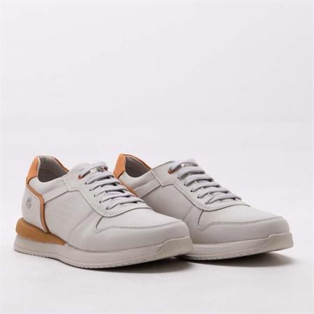 GUSSE MILLER ERKEK BEJ HAKİKİ DERİ SNEAKER AYAKKABI