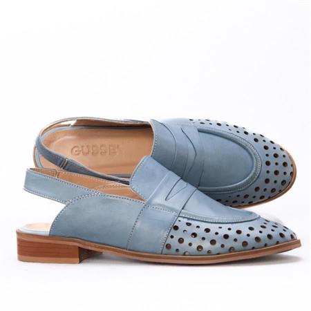 Gusse Mishael Kadın Hakiki Deri Babet K151106