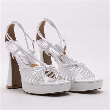 GUSSE MORENA KADIN  RUGAN DERI PLATFORM SANDALET 2060