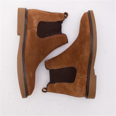 GUSSE MORENO ERKEK HAKİKİ DERİ SÜET DERİ CASUAL-BOT-23212-2