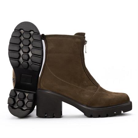 Gusse Natsuki Kadın Hakiki Nubuk Deri Bot 2524-1