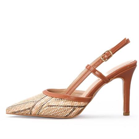 Gusse Nayla Kadın Hasır Stiletto 165-4