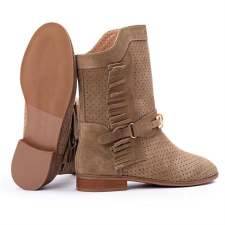 Gusse Novera Kadın Hakiki Süet Deri Yazlık Bot K151906-2