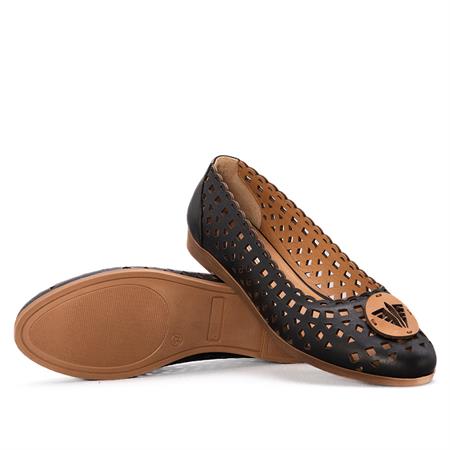 Gusse Odette Kadın Hakiki Deri Casual Babet 103